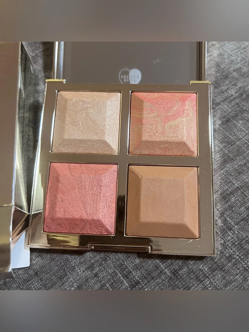 Becca BFF's MADE WITH LOVE BY KHLOE Bronze, Blush, Glow Palette